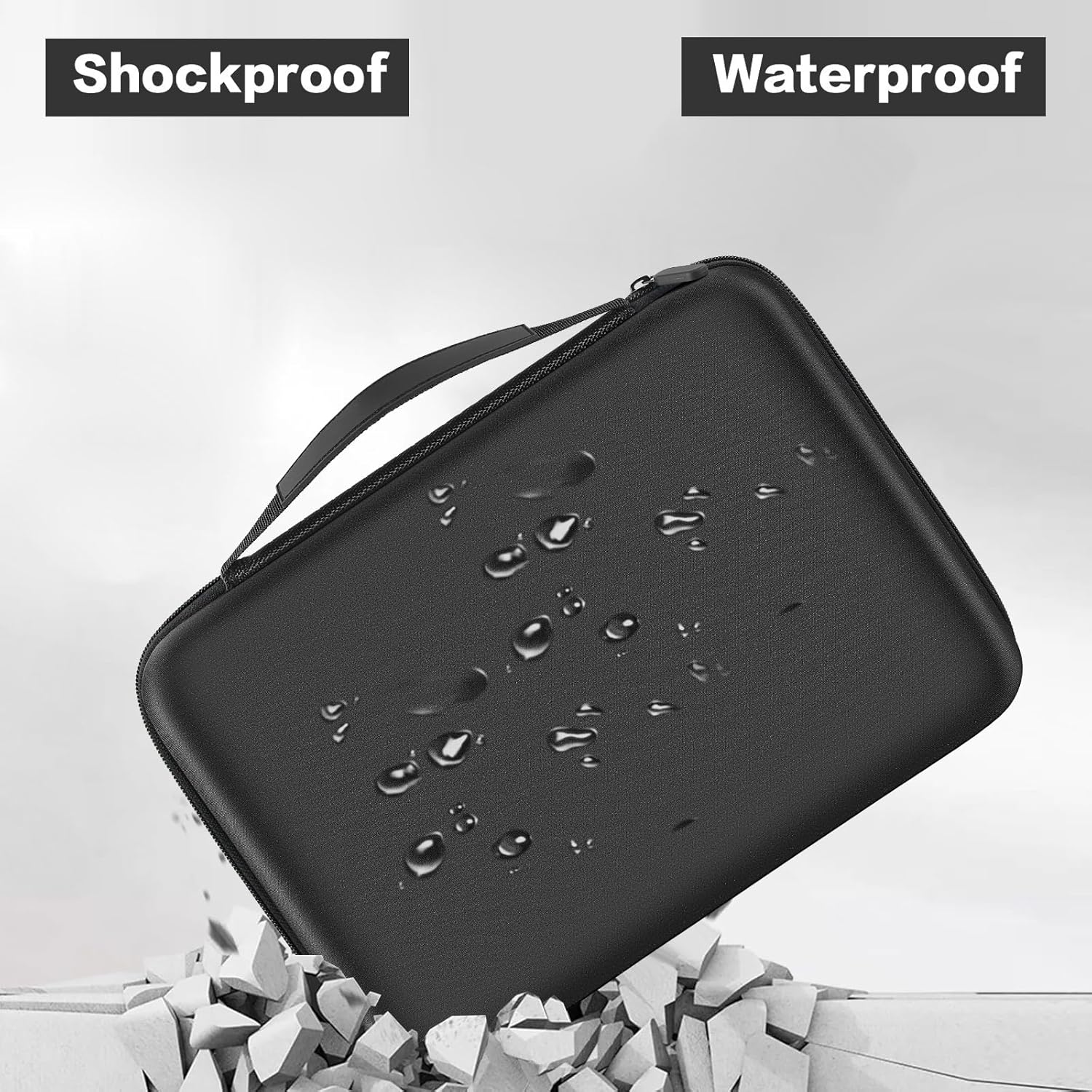 Battery Storage Organizer Box with Tester BT-168, Variety Case Holds 140+ AA, AAA, C, D, 9V, Lithium 3V Button Batteries- Not Includes Batteries(Grey)