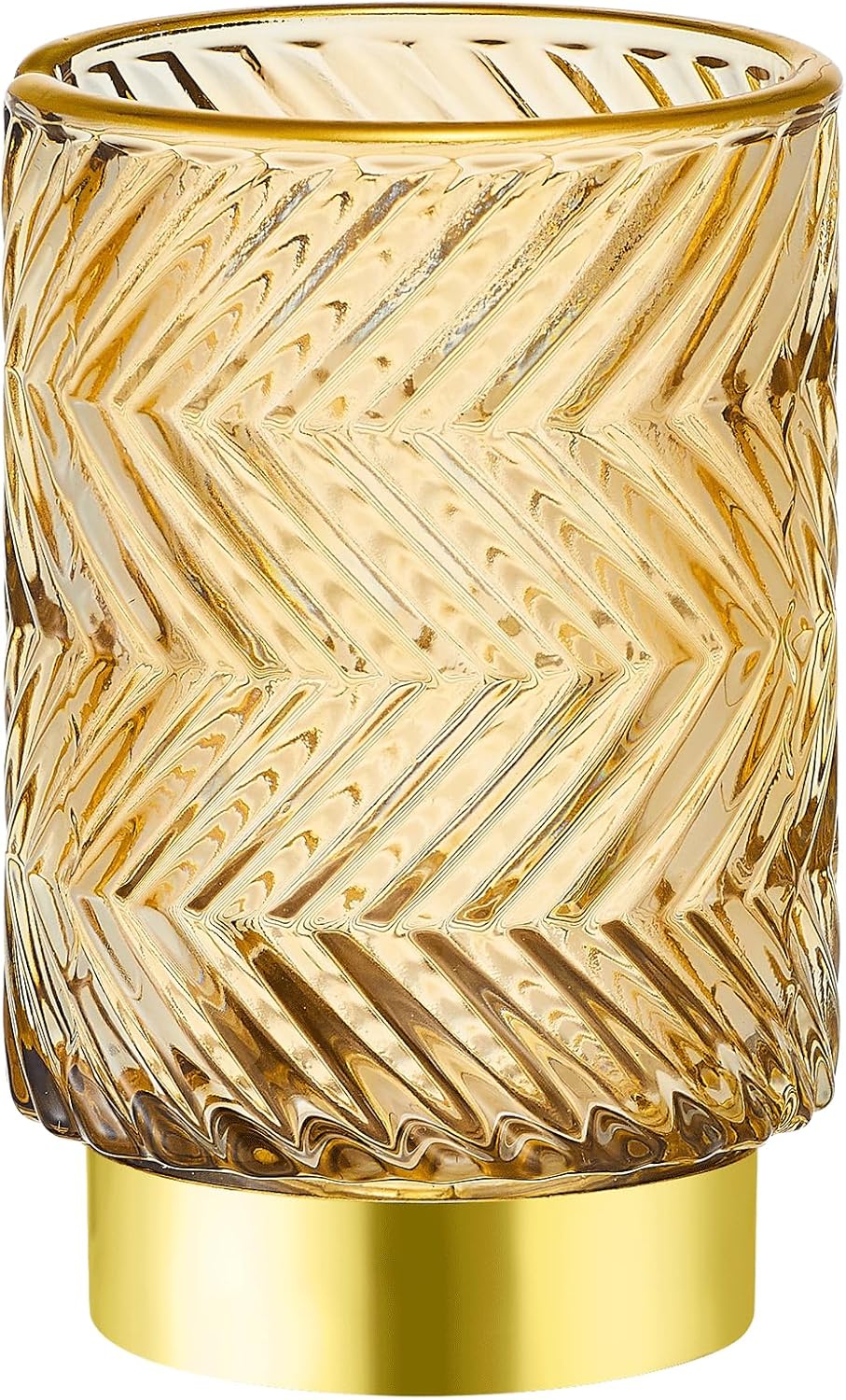 Makeup Brush Holder Organizer,Toothbrush Holders,Desk Pen Pencil Holder,Multifunctional Vintage Glass Brush Cup（A40-2-US）