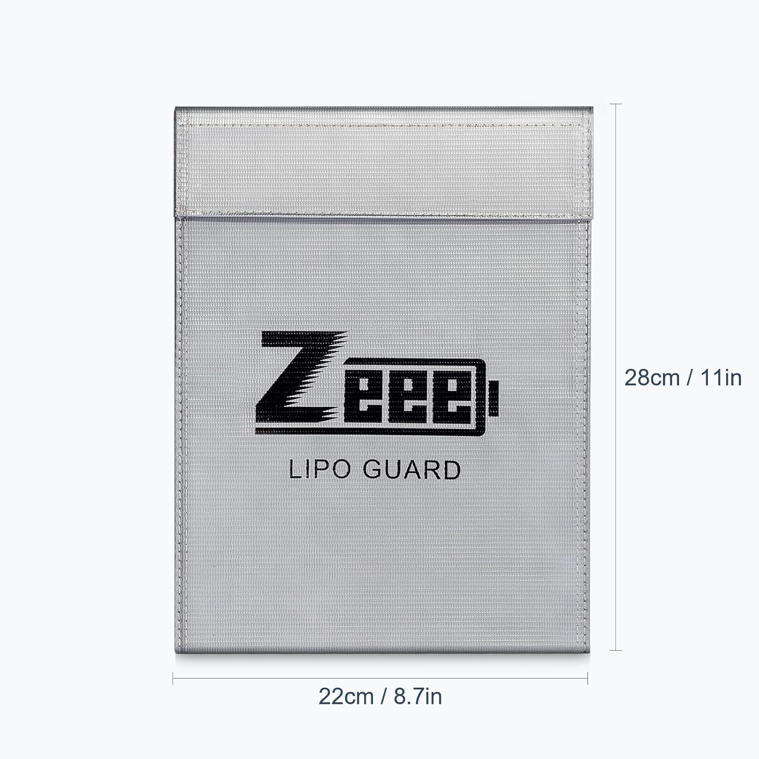 Zeee Fireproof Lipo Battery Bag Explosion-Proof Charging & Storage Organizer to Protect Your Gear
