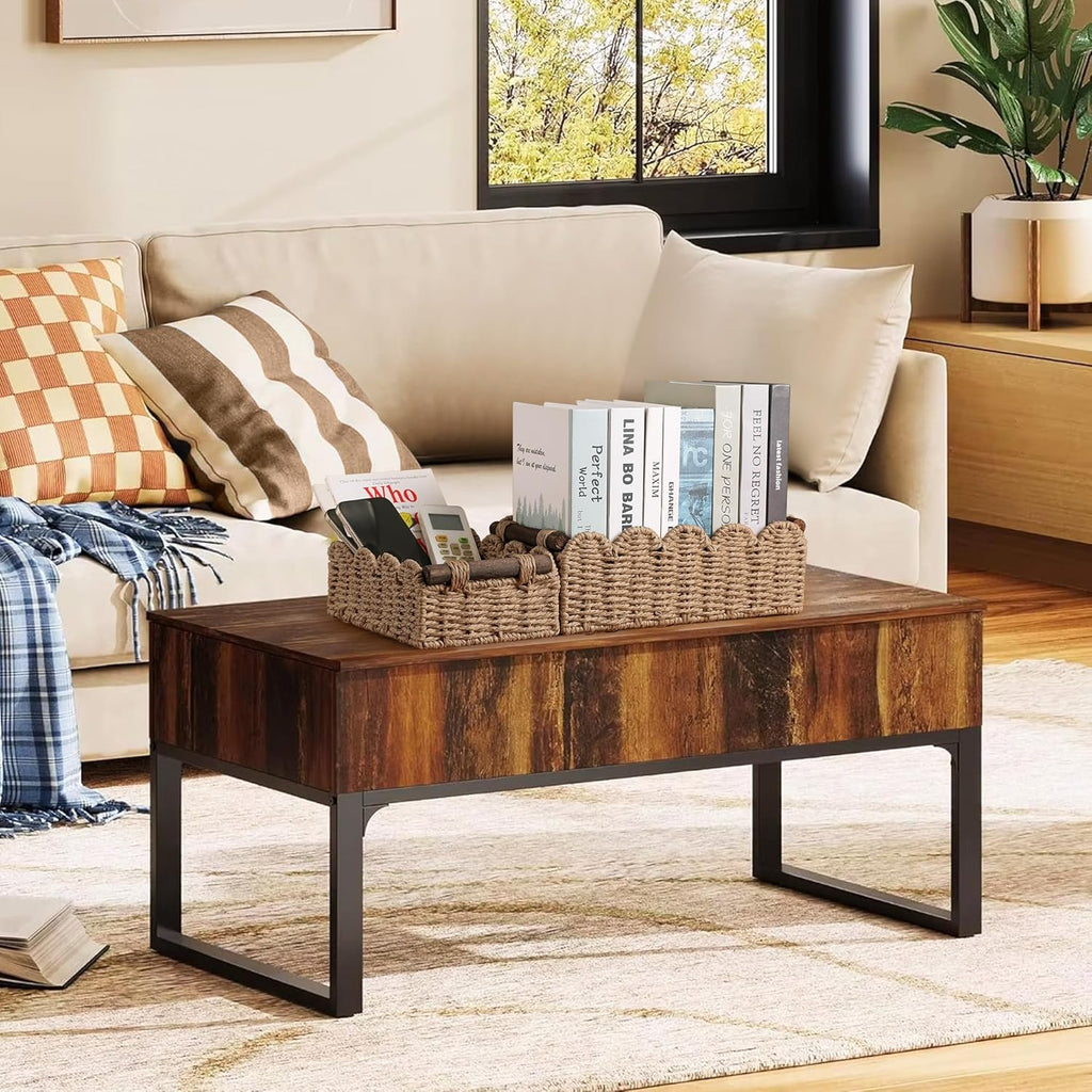 Storage Basket Wicker Baskets for Organizing Toilet Paper Storage Basket for Toilet Tank Top,Cream