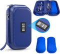 Insulin Cooler Travel Case TSA Approved, Refrigerated Medicine Travel Case with Temperature Display, Wrist Strap & 2 Reusable Ice Packs, Gift For Daily and Trip