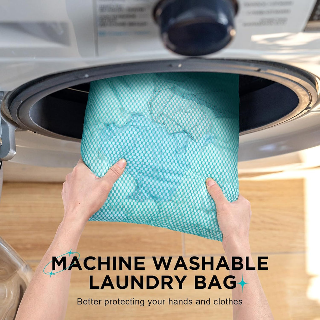 10 Set Compression Packing Cubes for Travel Essentials,Compressible Expandable Packing Cubes for Suitcase,OlarHike Luggage Organizer Bags for Travel,Handy Helper for Organizing Clothes(Blue Green)