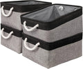 Storage Bins, Storage Cubes Storage Containers for Organizing with Handles for Organizer Bins (15.7 x 11.8 x 8.2 inches)