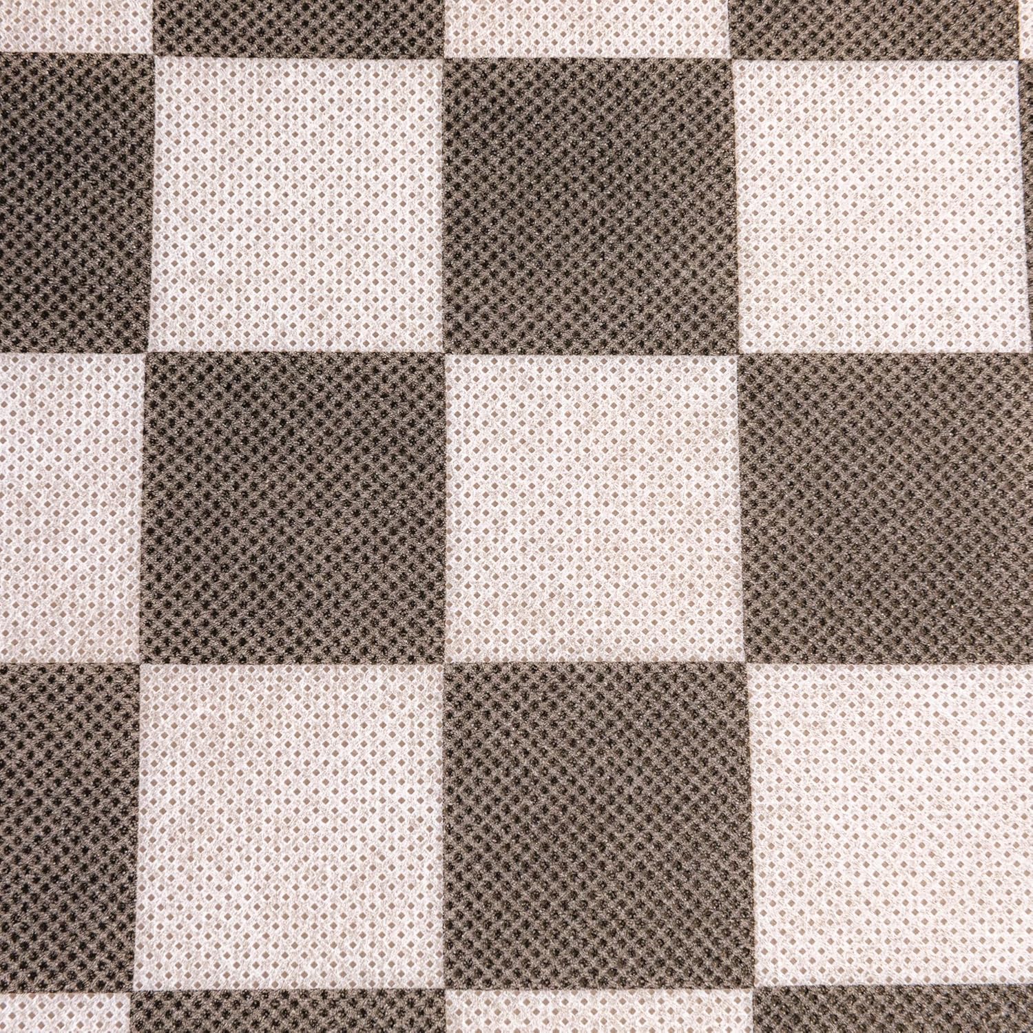 Household Essentials Foldable Fabric Storage Cubes 6-Pack – 11x11x11 Stackable Non-Woven Bins with Chipboard Sides & Grommet Handles – Closet, Shelf, Nursery, or Office Organizer – Checkerboard